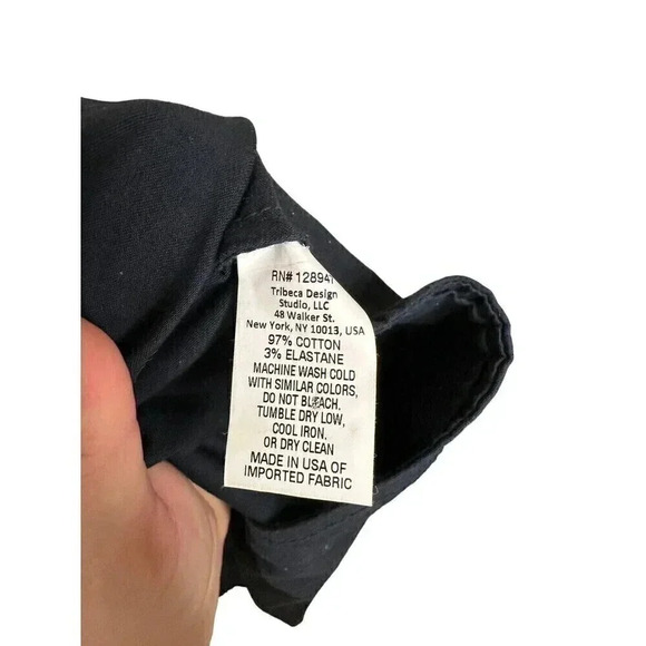 Nili Lotan Womens Jedd Jacket Coat Cotton Blue Camo Pointed Collar Size Medium - Picture 5 of 8